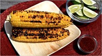 Grilled corn, Mexican style