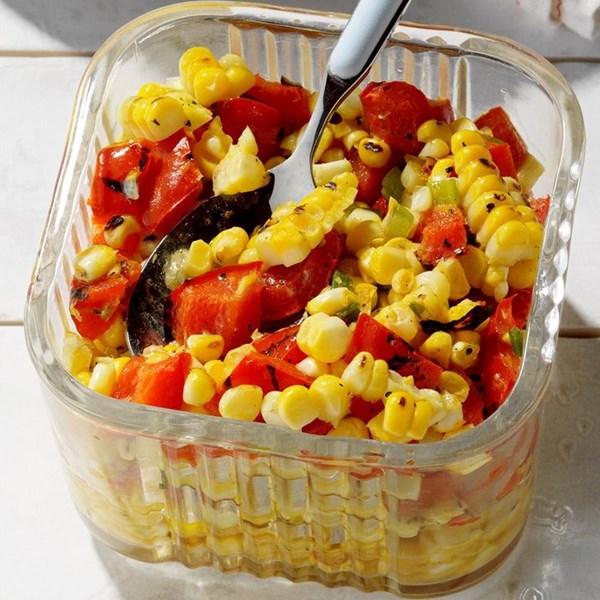 Grilled corn relish 