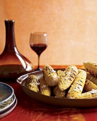 Grilled corn with Aleppo-pepper aioli
