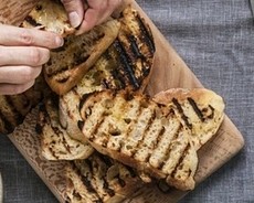 Grilled crostini