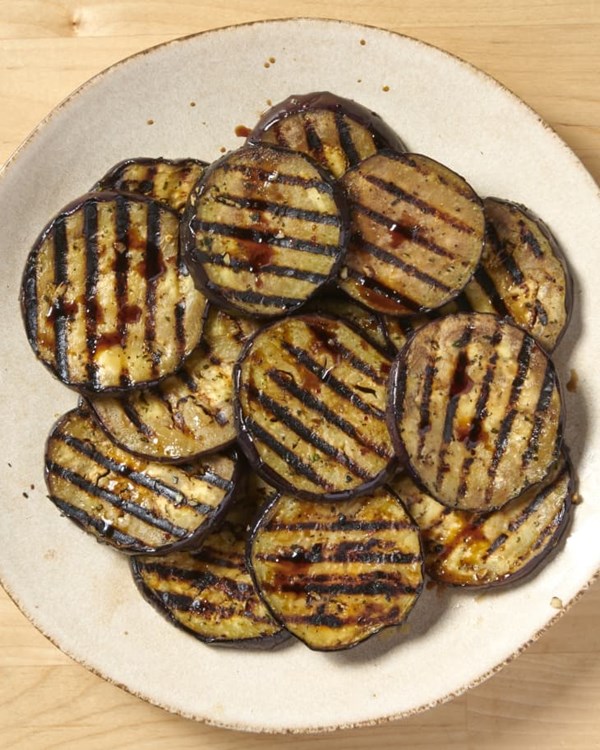 Grilled eggplant 