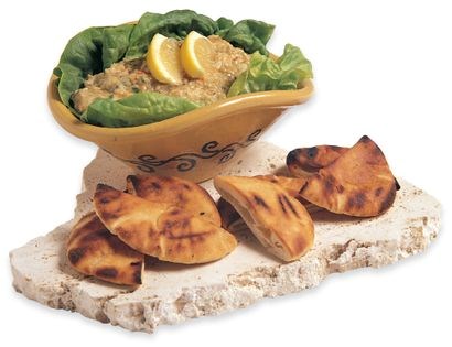 Grilled eggplant dip