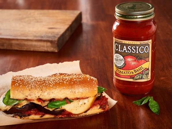 Grilled eggplant Parm