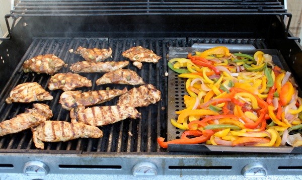 Grilled fajita chicken