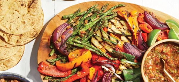 Grilled fajita platter