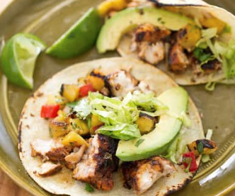 Grilled fish tacos