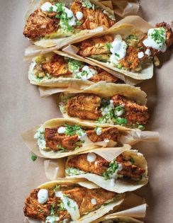 Grilled fish tacos