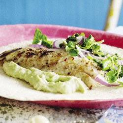 Grilled fish tacos