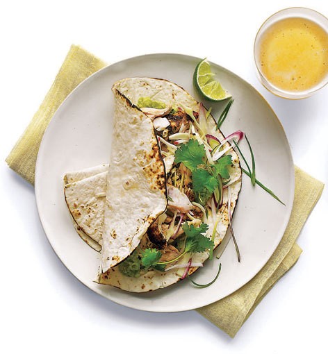Grilled fish tacos