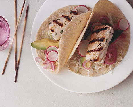 Grilled-fish tacos
