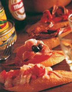 Grilled fish with olives
