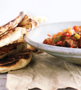 Grilled flatbreads