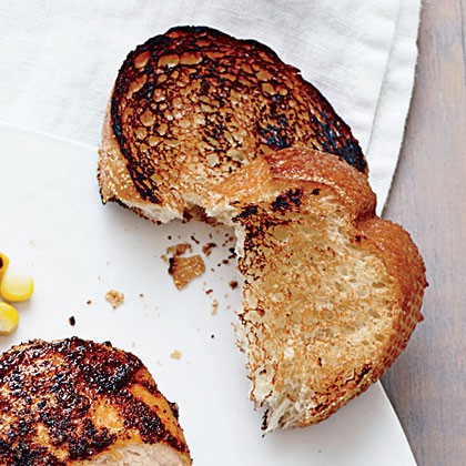 Grilled French bread