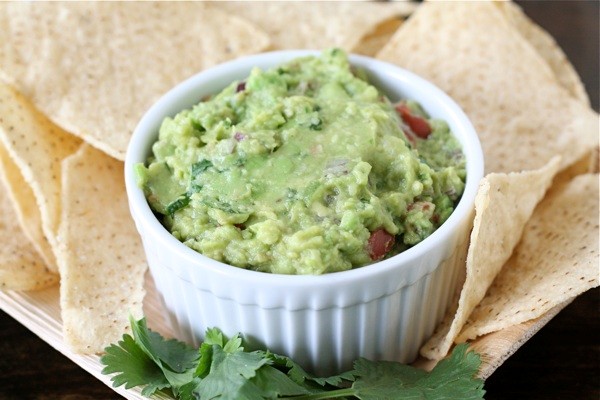 Grilled guacamole