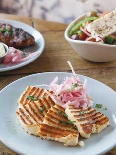 Grilled halloumi