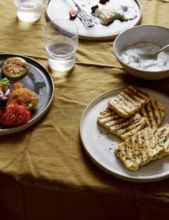 Grilled ‘halloumi’ platter
