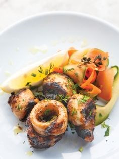 Grilled kalamari