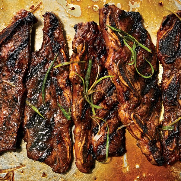 Grilled Korean-style short ribs