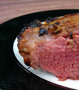 Grilled lamb