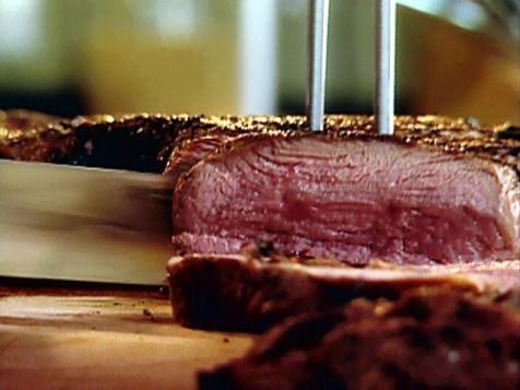 Grilled leg of lamb