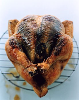 Grilled lemon-coriander chicken