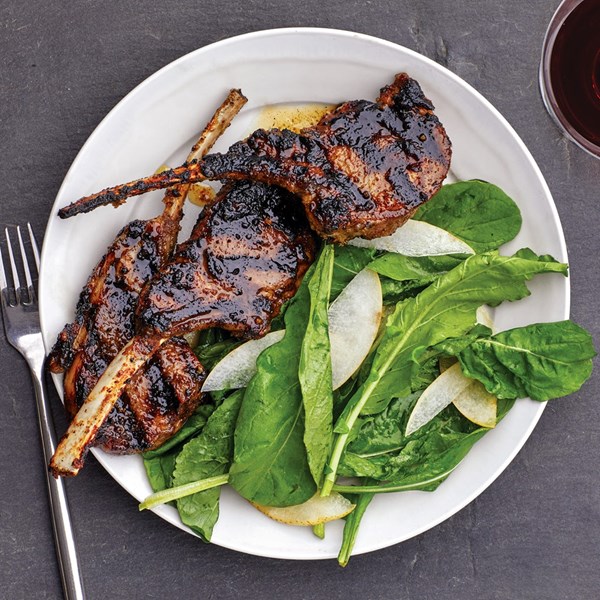 Grilled lemongrass lamb chops [The Slanted Door]