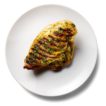 Grilled lime chimichurri chicken