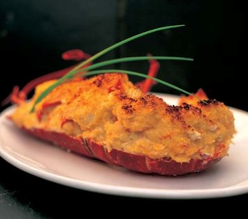 Grilled lobster vanille
