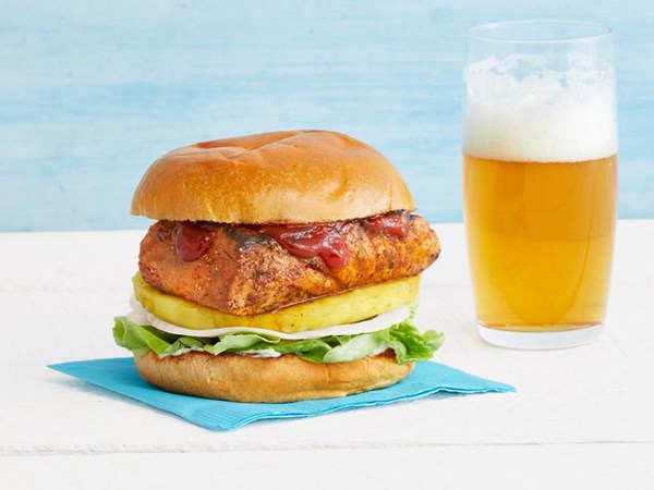 Grilled mahi mahi sandwiches