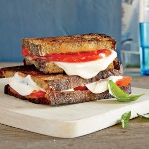 Grilled Margherita sandwiches