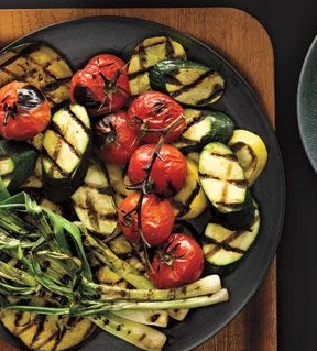 Grilled Mediterranean vegetables