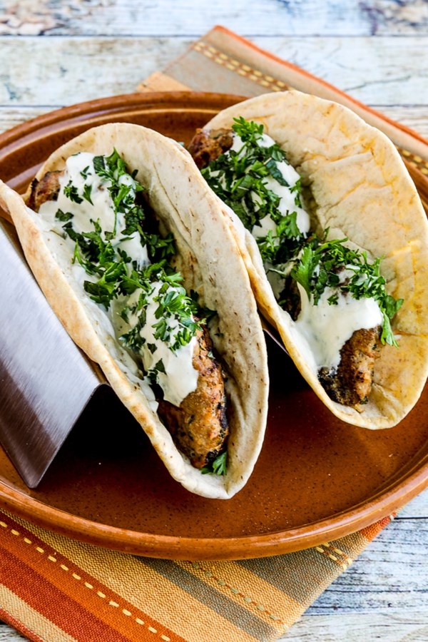 Grilled Middle Eastern turkey burgers