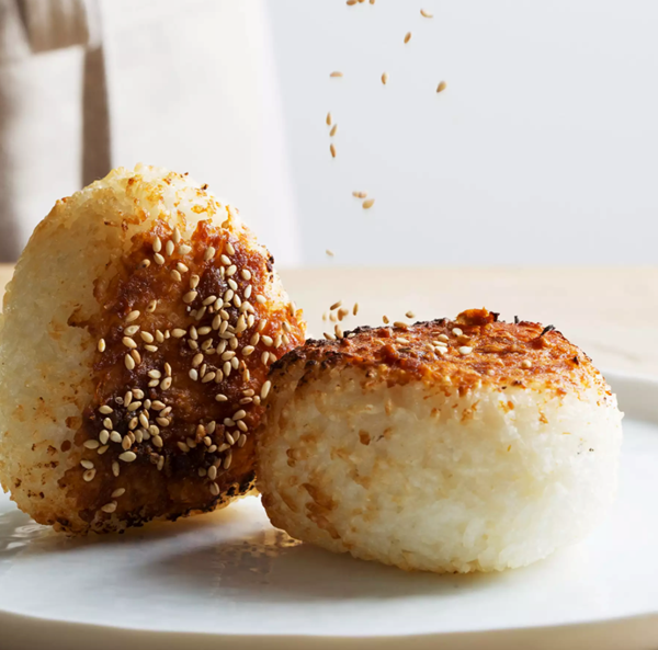 Grilled miso rice balls (Miso yakionigiri)