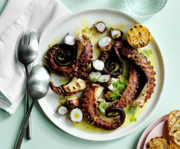 Grilled octopus (Htapodi)