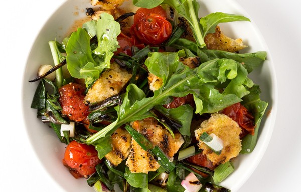 Grilled panzanella