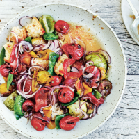 Grilled panzanella 