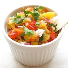 Grilled pineapple summer salsa
