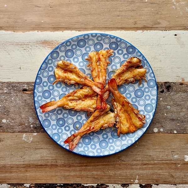 Grilled piri-piri prawns (Camarão grelhado piri-piri)