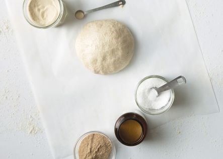 Grilled [pizza] dough: quick version