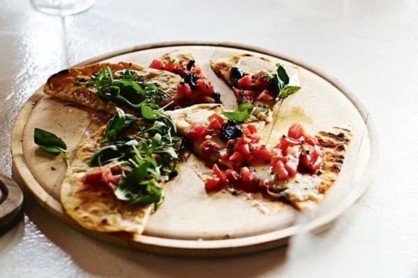 Grilled pizzas