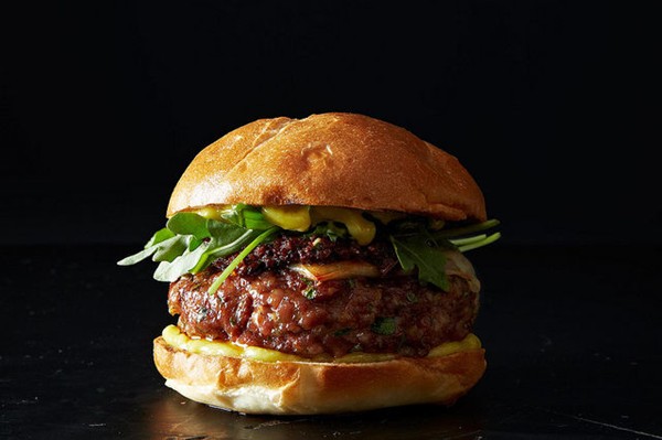 Grilled pork burgers [Suzanne Goin]