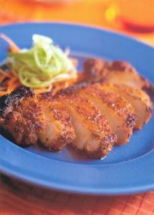 Grilled pork chops with Chinese spices