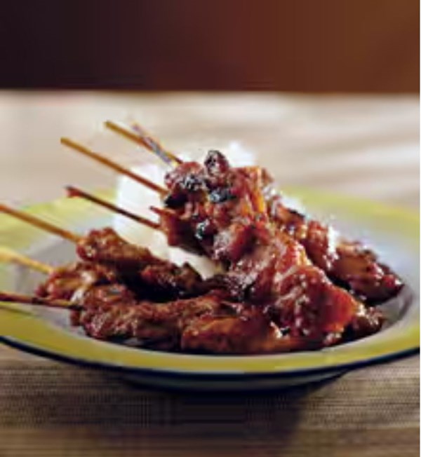 Grilled pork skewers (Muu bing)