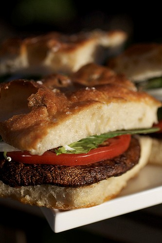 Grilled portobellos