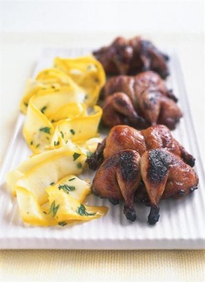 Grilled quail