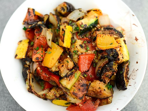 Grilled ratatouille