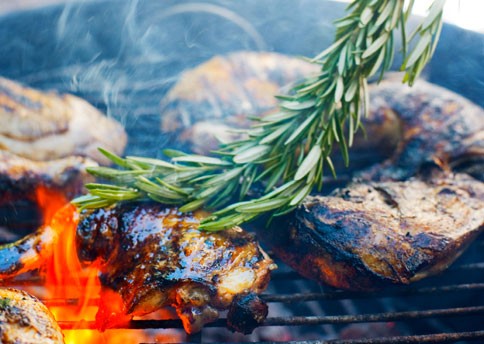 Grilled rosemary chicken