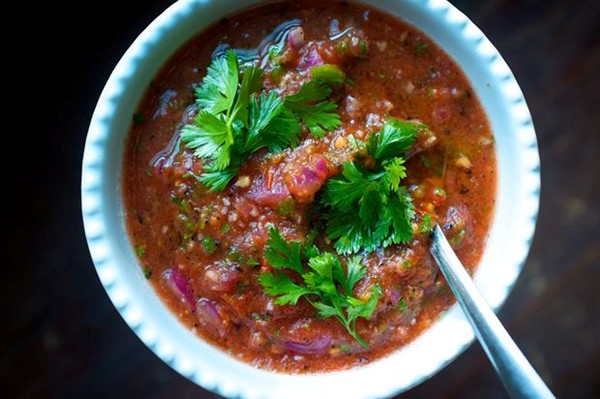Grilled salsa
