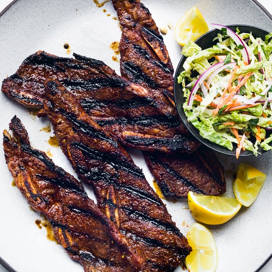 Grilled short ribs