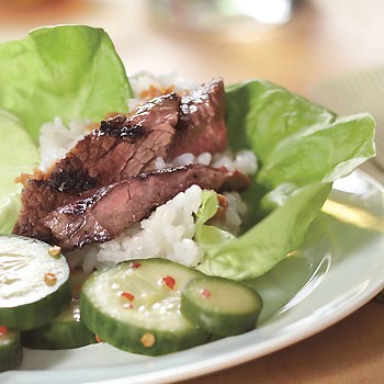 Grilled short ribs with miso
